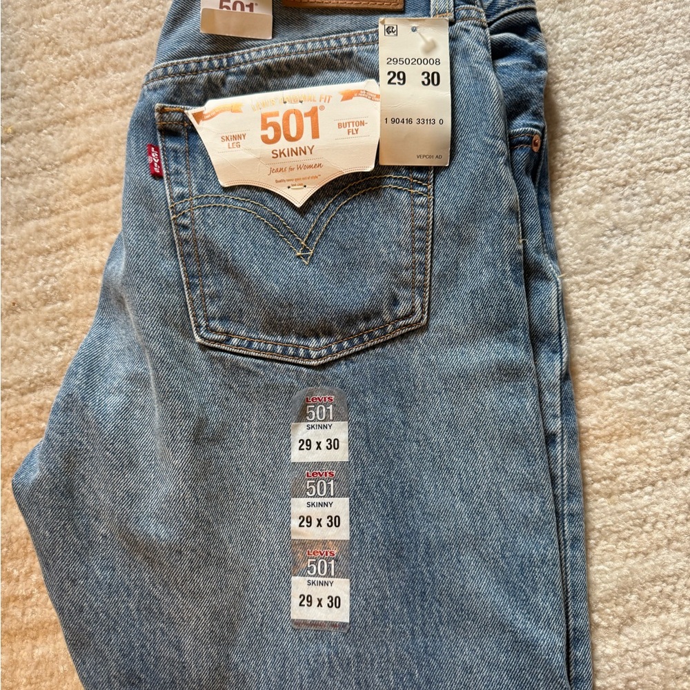 Levi's 501 Women’s Jeans - Medium Blue